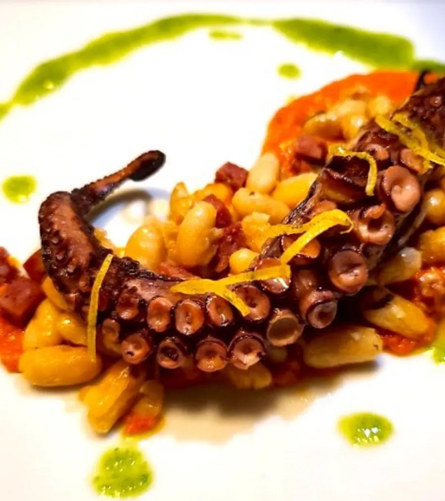 Chef AntyO octopus dish