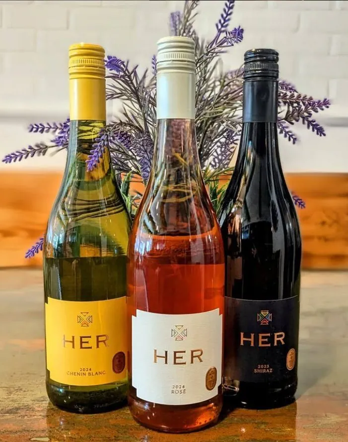 HER wine collection